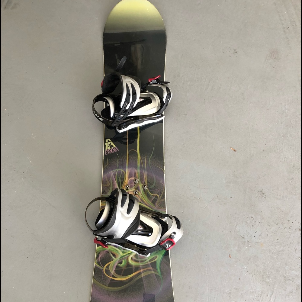 Burton Snowboard and bindings
